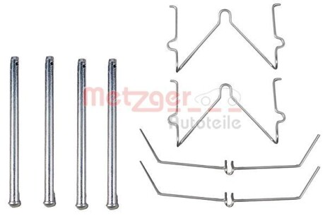 Планка супорта (переднього) притискна (к-кт) Toyota Land Cruiser 97- METZGER 1091129