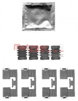 Комплектующие, колодки дискового тормоза METZGER 1091818 (фото 1)