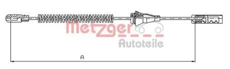 Трос ручного тормоза METZGER 115763