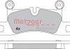 Тормозные колодки (задние) Porsche Cayenne/VW Touareg 10- METZGER 1170523 (фото 1)