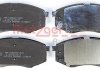 Тормозные колодки (передние) Hyundai Accent I/II 89-06/Getz 02-11 (Akebono) METZGER 1170524 (фото 2)