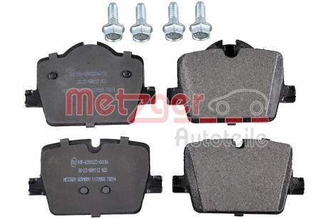 Тормозные колодки (задние) BMW 3 (G20/G21/G80/G81)/Z4 (G29) 18-/4 (G22/G82) 20- METZGER 1170958