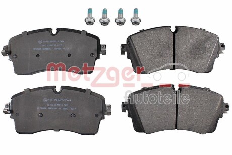 Колодки гальмівні (передні) Land Rover Discovery 14-/Range Rover 11-/Defender 19- METZGER 1170985