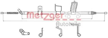 Автозапчасть METZGER 170326