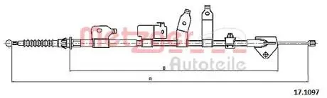 Автозапчасть METZGER 171097