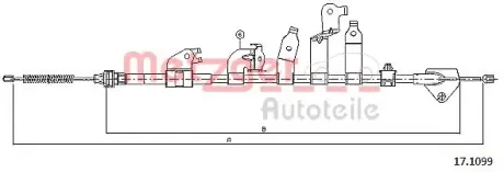 Автозапчасть METZGER 171099