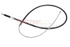 Трос стояночного гальма задн Лів/Прав (1644мм) AUDI A1 SEAT IBIZA IV, IBIZA IV SC, IBIZA IV ST, IBIZA IV/HATCHBACK SKODA FABIA III VW POLO V, POLO V/HATCHBACK 1.0-2.0D 03.08-12.22 METZGER 179018 (фото 1)
