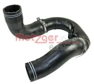 Патрубок інтеркулера (L) Fiat Doblo 1.6D/2.0D 10- METZGER 2400405