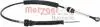 Трос куліси Audi A1/Skoda Fabia/Roomster/VW Polo 99- (1224mm) METZGER 3150179 (фото 1)