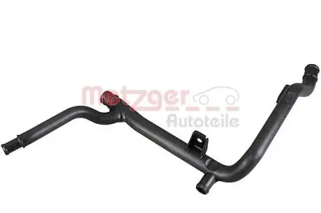 Патрубок системы охлаждения Skoda Octavia/Superb/VW Golf/Passat 2.0 TDI 05-15 METZGER 4010371