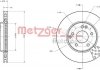 Диск гальмівний (передній) MB C-class (W202/W203/CL203/S202/S203)/E (W210/S210) 96-07 (288x25) METZGER 6110024 (фото 1)