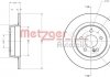 Диск тормозной (задний) MB C-class (W204/S204) 07-/E-class (W212) 09- (300x10) (с покрытием)(полный)) METZGER 6110209 (фото 1)