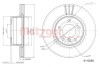 Диск тормозной (передний) BMW 5 (E60/E61) 03-10 (310x24) METZGER 6110260 (фото 1)