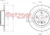 Диск тормозной (задний) BMW i3 (I01) 13-(280x9) (с покрытием) (полный)) METZGER 6110782 (фото 2)