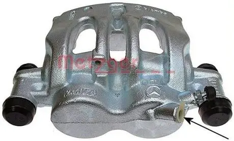 Суппорт тормозной (передний) (L) MB Sprinter 209-319/VW Crafter 30-35 06- (Brembo) METZGER 6250183 (фото 1)