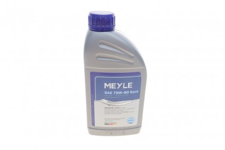 Трансмиссионное масло GL-4 / 5 75W / 80W синтетическое 1 л MEYLE 0140193300