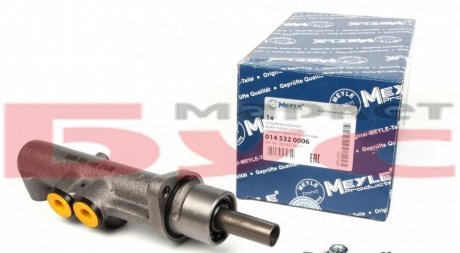 Цилиндр тормозной (главный) MB Sprinter/VW LT 96- (d=23.81mm) серый чугун MEYLE 014 532 0006 (фото 1)