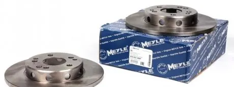 Диск тормозной (передний) MB E-class (W124) -97 (284x12) MEYLE 015 521 2007