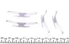 Тормозные колодки (передние) Opel Ascona/Vectra/Kadett/Omega/Corsa 75-03 MEYLE 025 209 3915/PD (фото 3)