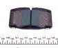 Тормозные колодки (передние) Opel Ascona/Vectra/Kadett/Omega/Corsa 75-03 MEYLE 025 209 3915/PD (фото 4)