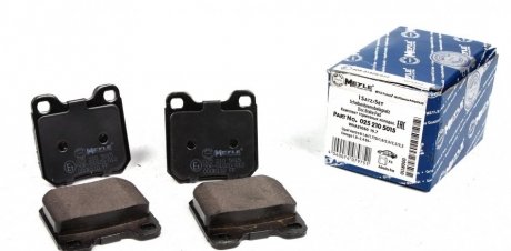 Тормозные колодки (задние) Opel Omega A/B MEYLE 025 210 5015 (фото 1)