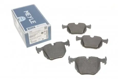 Тормозные колодки (задние) BMW 3 (E46)/5 (E39)/7 (E38)/X3 (E83)/X5 (E53) 94- MEYLE 025 214 8717