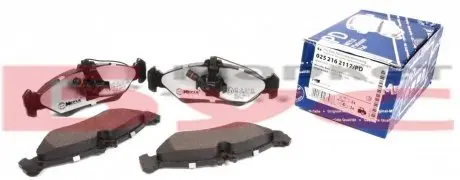 Колодки тормозные (задние) MB Sprinter 208-316 96- (мала) Platinum MEYLE 025 216 2117/PD