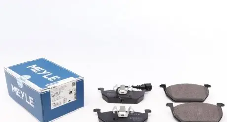 Колодки тормозные (передние) Audi A3/VW Golf VII 12-(с датчиком) (Ate) MEYLE 025 220 3517