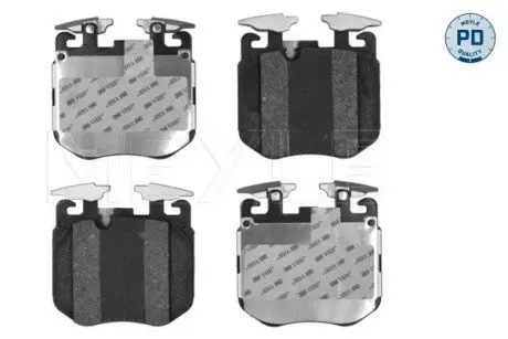 Тормозные колодки (передние) BMW 2/3/5/6/7/8/X3/X4/X5/X6/X7/i4 15- MEYLE 0252239220PD