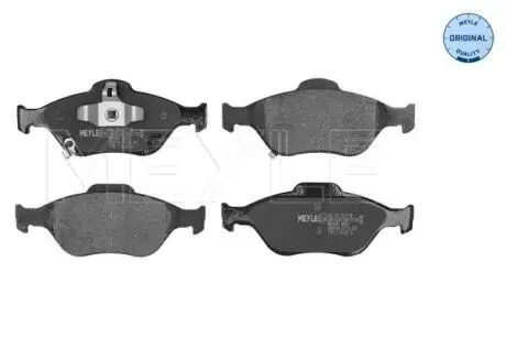 Тормозные колодки (передние) Toyota Yaris 05- MEYLE 025 232 0217/W