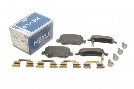 Тормозные колодки (задние) Opel Combo 01- (с датчиком) MEYLE 025 234 1715/PD