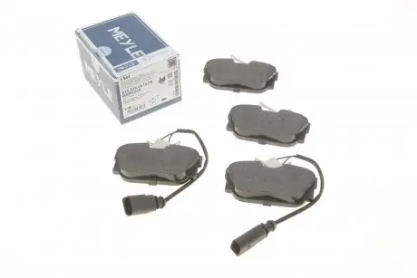 Тормозные колодки (задние) VW T4 98-00- R16 (с датчиками) MEYLE 025 234 4616/W