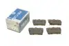 Комплект тормозных колодок из 4 шт. дисков MEYLE 025 236 5614/W (фото 1)