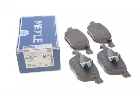 Тормозные колодки (передние) Ford Focus II-III/Kuga/Connect/Mazda 3/5/Volvo C30/C70/S40 03- MEYLE 025 237 2318