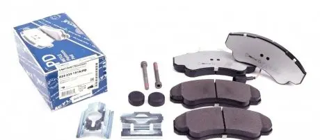 Тормозные колодки (передние) Citroen Jumper/Fiat Ducato/Peugeot Boxer 02- R16 MEYLE 025 239 1919/PD