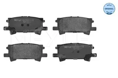 Тормозные колодки (задние) Lexus RX 03-08 MEYLE 025 239 6715