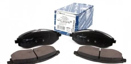 Тормозные колодки (передние) Daewoo Lanos (Akebono) MEYLE 025 239 7417