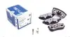 Тормозные колодки (задние) Mitsubishi Outlander/Lancer 01- (Akebono) MEYLE 025 240 1416/PD (фото 1)