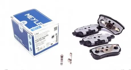 Тормозные колодки (задние) Mitsubishi Outlander/Lancer 01- (Akebono) MEYLE 025 240 1416/PD