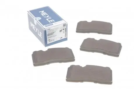 Тормозные колодки (передние) VW Touareg 02- (Brembo) MEYLE 025 240 9817