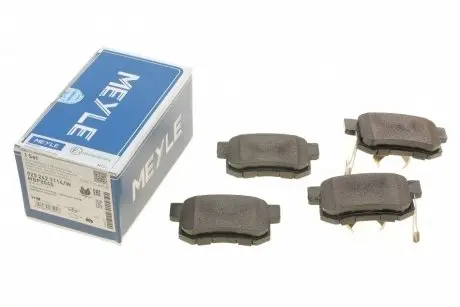 Тормозные колодки (задние) Honda Accord IV/V/VI/VII 89-12/Civic VI/VII/VIII 94-/CR-V 01-07 MEYLE 025 242 3114/W