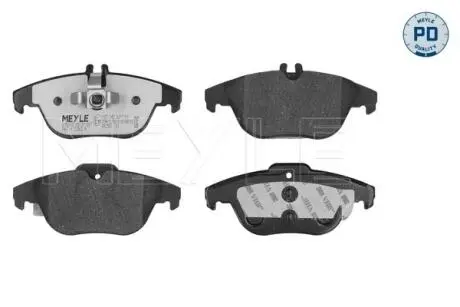 Тормозные колодки (задние) MB C-class (W204/C204)/E-class (C207/A207) 1.6-5.5 07- (Ate) MEYLE 025 242 5317/PD
