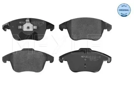 Колодки гальмівні (передні) Citroen C4 06-/Peugeot 3008/5008 09- (Ate) MEYLE 025 245 5719