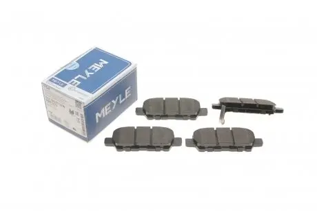 Тормозные колодки (задние) Infiniti EX/Nissan Cube/Juke/Leaf/Renault Koleos/Suzuki Grand Vitara 05- MEYLE 025 248 7113/W