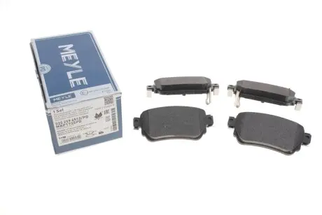 Тормозные колодки (задние) Nissan Qashqai/ X-trail/ Renault Kadjar/ Koleos 13- (TRW) MEYLE 025 259 6515/PD