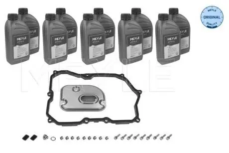 Гідравлічний фільтр коробки передач (09M, AQ450, TF-62SN) VW CC B7, PASSAT B6, TIGUAN BLV-CNNA 04.07-07.18 MEYLE 1001350107XK (фото 1)