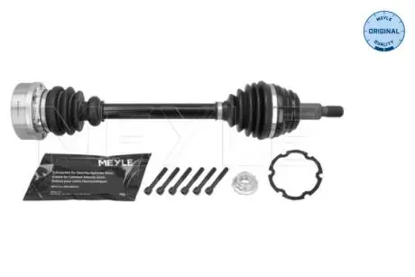 Полуось (передняя) Audi A3/Seat Leon/Skoda Octavia/VW Bora/Golf IV 1.9D 96-10 (L) (557mm) MEYLE 100 498 0147