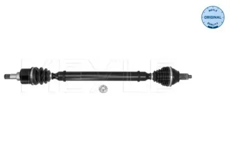 Привідний вал передн Прав 821мм SEAT IBIZA IV, IBIZA IV SC, IBIZA IV ST, SKODA FABIA III, FABIA III PRAKTIK, VW POLO, POLO V 1.0 01.14-12.22 MEYLE 1004980798