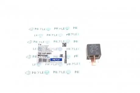 Реле обогревателя стекла VW Caddy/Passat 85- (12V) MEYLE 100 937 0001