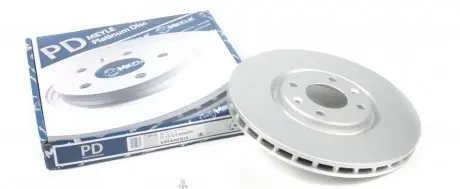 Диск тормозной (передний) Citroen C4/Peugeot 208/308 1.0-2.0 04- (302x26) MEYLE 11-15 521 0034/PD